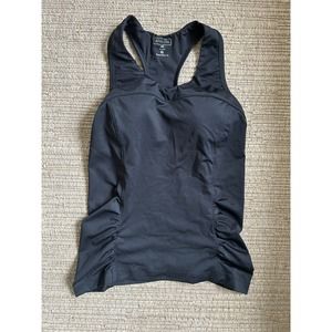 Athleta Black Athletic Top w/ BuiltIn 34B Bra